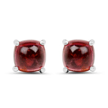 Load image into Gallery viewer, 2.60 Carat Genuine Pink Topaz .925 Sterling Silver Earrings
