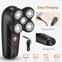 将图片加载到图库查看器，4D Electric Shavers Razor IPX7 Rechargeable Beard Trimmer
