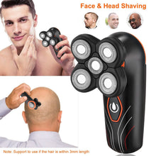 将图片加载到图库查看器，4D Electric Shavers Razor IPX7 Rechargeable Beard Trimmer
