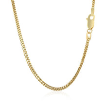 Load image into Gallery viewer, 14k Yellow Gold Franco Chain 1.8mm
