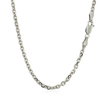 Load image into Gallery viewer, 14k White Gold Diamond Cut Cable Link Chain (2.90 mm)

