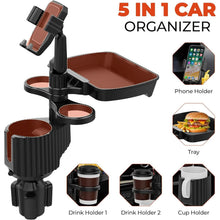 将图片加载到图库查看器，5-in-1 Car Organizer &amp; Cup Holder
