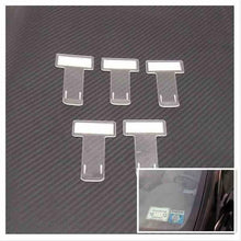 将图片加载到图库查看器，5-Pack: Car Vehicle Parking Ticket Permit Holder Clip Sticker
