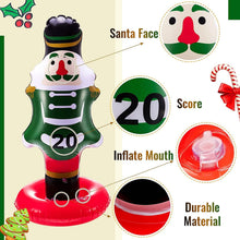 Load image into Gallery viewer, 5-Pack: Christmas Nutcrackers Ring Toss Christmas Party Games Toys
