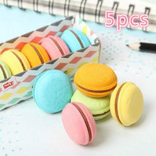 将图片加载到图库查看器，5-Pack: Macaron Erasers
