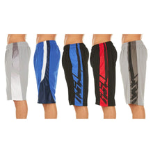 将图片加载到图库查看器，5-Pack: Men's Active Athletic Assorted Performance Shorts
