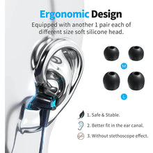 Load image into Gallery viewer, 5-Pack: Microphone Wired Earbuds Isolating In-Ear Headphones
