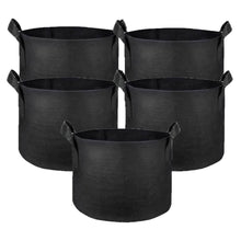 Load image into Gallery viewer, 5-Pack: Plant Grow Bags
