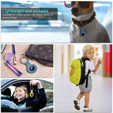 将图片加载到图库查看器，5-Pack: Silicone Airtag Holder with Anti-Lost Keychain
