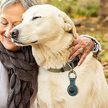 将图片加载到图库查看器，5-Pack: Silicone Airtag Holder with Anti-Lost Keychain
