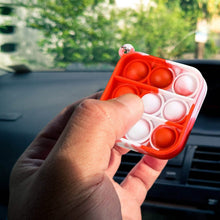 Load image into Gallery viewer, 5-Pack: Simple Dimple Mini Stress Relieving Push Pop Bubble Fidget Toy Keychain
