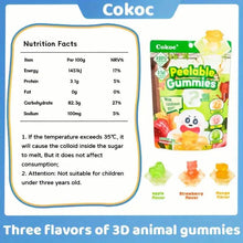 Load image into Gallery viewer, 5-Packs: Fun Peeled Gummies - Mixed Styles, Different Flavors, Resealable Bags
