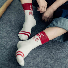 Load image into Gallery viewer, 5-Pairs Unisex English Letter Street Fashion Cool Socks
