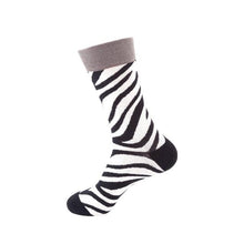 Load image into Gallery viewer, Women's Colorful Cotton Socks Fruits Banana Avocado Lemon Egg Cookie Donuts Food Happy Color Socks
