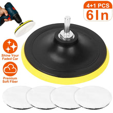将图片加载到图库查看器，5-Piece: 6" Buffing Polishing Pads
