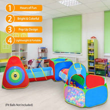 Load image into Gallery viewer, 5-Piece: Pop Up Playhouse Kids Ball Pit Tents
