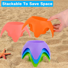 Load image into Gallery viewer, 5-Piece: Seaside Plastic Beach Cup Holder
