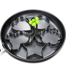 将图片加载到图库查看器，5-Pieces Set: Fried Egg Mold Pancake Rings Shaped
