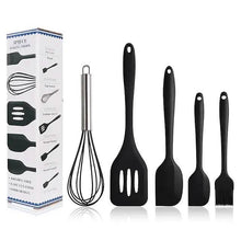 将图片加载到图库查看器，5-Pieces: Silicone Cooking Utensils Sets
