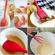 将图片加载到图库查看器，5-Pieces: Silicone Cooking Utensils Sets
