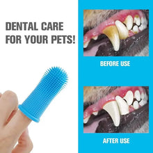 Load image into Gallery viewer, 5-Pieces: Super Soft Pet Finger Toothbrush Teeth Cleaning Silicone Tooth Brush
