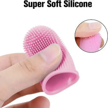Load image into Gallery viewer, 5-Pieces: Super Soft Pet Finger Toothbrush Teeth Cleaning Silicone Tooth Brush
