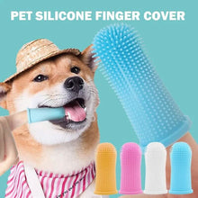 Load image into Gallery viewer, 5-Pieces: Super Soft Pet Finger Toothbrush Teeth Cleaning Silicone Tooth Brush
