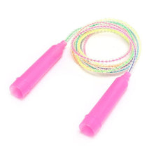 将图片加载到图库查看器，5 Styles Kids Jump Ropes Wood Handle Sport Bodybuilding Fitness Lovely Skipping Ropes Wood Handle Children Adjustable Cotton Skipping Rope With Wooden Handle For Boys And Girls
