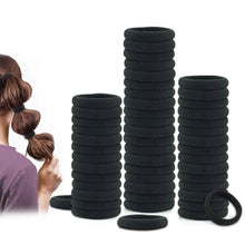Load image into Gallery viewer, 50-Pack: Dreamlover Black Hair Bands
