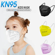 将图片加载到图库查看器，50-Pack: Kids Size KN95 5-Ply Face Mask
