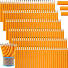 将图片加载到图库查看器，50-Pieces: 3.5" Hexagonal Golf Pencils - HB Yellow, Pre-Sharpened

