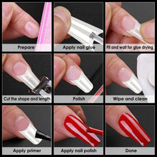 将图片加载到图库查看器，500-Piece: Long False Finger Nails
