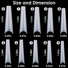 将图片加载到图库查看器，500-Piece: Long False Finger Nails

