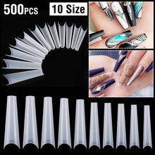 将图片加载到图库查看器，500-Piece: Long False Finger Nails
