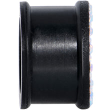 将图片加载到图库查看器，3/4 Aurora Gem Black Silicone Double Flare Tunnel
