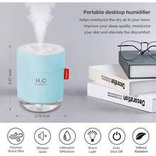 将图片加载到图库查看器，500ml Cool Mist Portable Mini Humidifier
