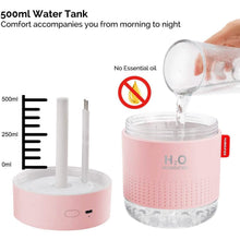 将图片加载到图库查看器，500ml Cool Mist Portable Mini Humidifier
