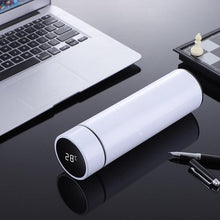 Load image into Gallery viewer, 500ml Stainless Steel Intelligent Insulation Water Bottle Vacuum Bottle Insulation Touch Intelligent Temperature Display  Intelligent Touch Display Temperature 304 Stainless Steel Thermos Water Bottle
