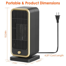 Load image into Gallery viewer, 500W Portable Electric Heater
