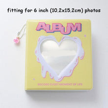 Load image into Gallery viewer, 50/100 Pockets Photo Album Hollow Heart Mini Photocard Holder 4/6 Inches Card Binder &amp; Stickers Storage Business Card Bag Polaroid Book Album Gifts For Valentines Day
