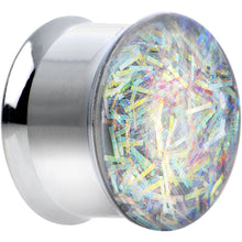 将图片加载到图库查看器，5/8 Stainless Steel Opalescent Confetti Party Saddle Plug
