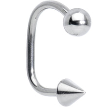 将图片加载到图库查看器，14G 1/2 Surgical Steel Ball Cone Lippy Loop Labret
