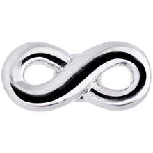 将图片加载到图库查看器，20G Gleaming Infinity Symbol Nose Screw

