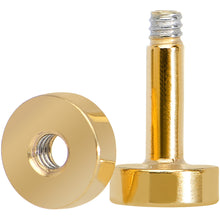 Load image into Gallery viewer, 10G PVD Gold Titanium Screw Fit Tunnel
