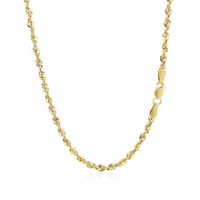 将图片加载到图库查看器，10K Yellow Gold Lite Rope Chain (2.50 mm)
