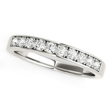 Load image into Gallery viewer, 14k White Gold Classic Diamond Wedding Band (1/4 cttw)
