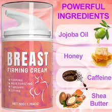 Load image into Gallery viewer, 50g Breast Firming Cream with Jojoba Oil, Vitamin E, and Honey
