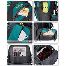 Load image into Gallery viewer, 50L Waterproof Hiking Backpack
