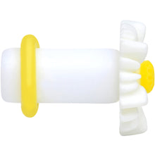 Load image into Gallery viewer, 2G White Acrylic White Daisy Flower Single Flare Plug
