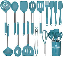 Load image into Gallery viewer, Stainless Steel Kitchen Cooking Utensil Set 15 pcs
